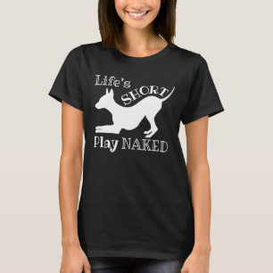 AHT la camiseta básica" de las mujeres cortas de