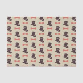 Aht superior para hombre y papel seda de la