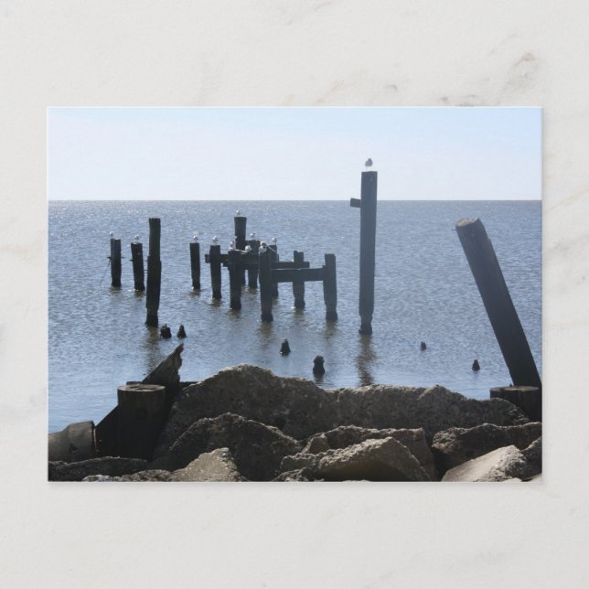 Ahuir de las postales del río Creole (Anverso)