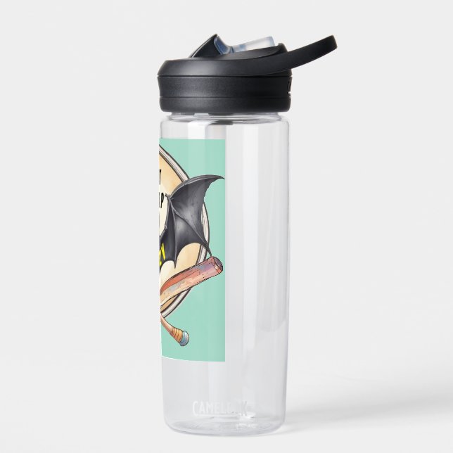 AI Bat Crap Crazy Botella de agua (Izquierdo)