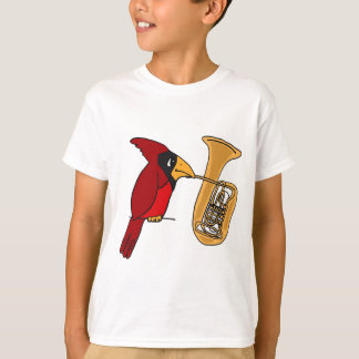 AI-Cardenal jugando la camiseta tuba