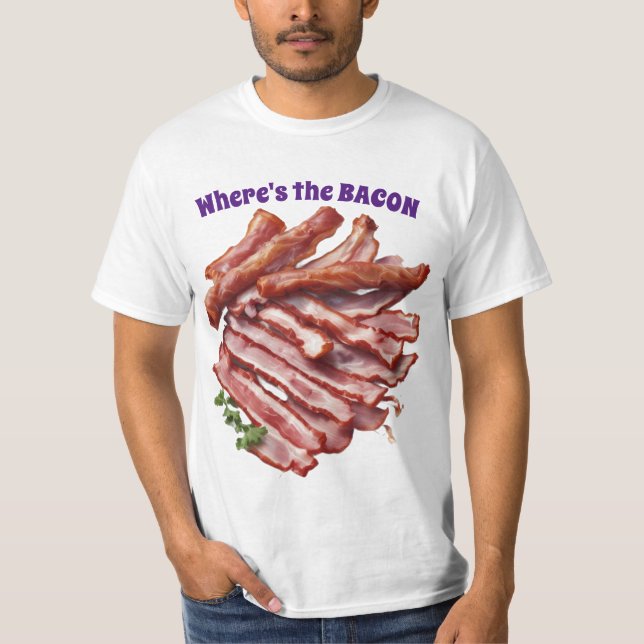 AI dónde está la camiseta Bacon (Anverso)
