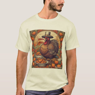 AI Gobble Gobble Camiseta de Acción de Gracias