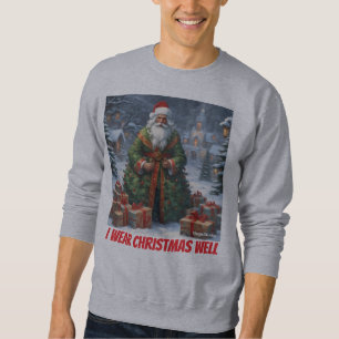 AI uso Navidades Bueno Camisas sudaderas para homb