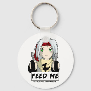 Aiden "me alimenta" llavero