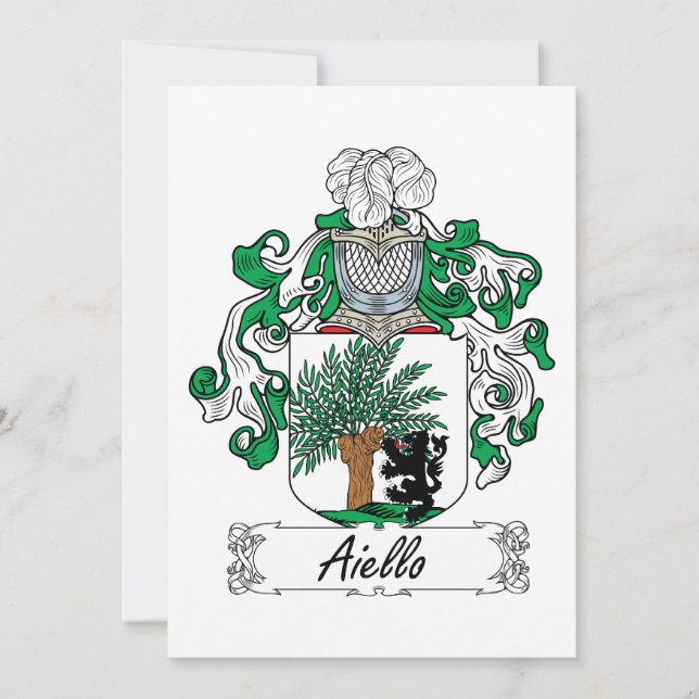 Aiello Family Crest (Anverso)