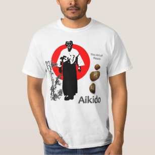 Aikido El arte de la camiseta de la paz