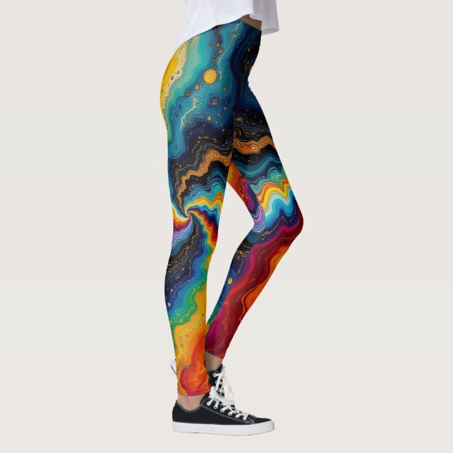 🌈 AiKo Beats™ Leggings V1 (Derecha)