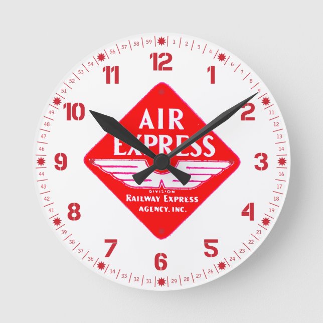 Air Express por el reloj de pared de la Agencia Ra (Anverso)