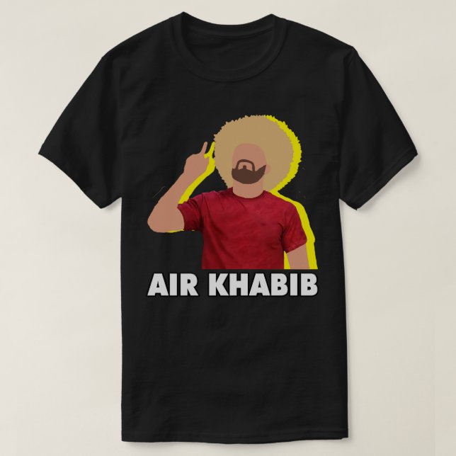 Air Khabib Font 4 camiseta clásica T (Diseño del anverso)