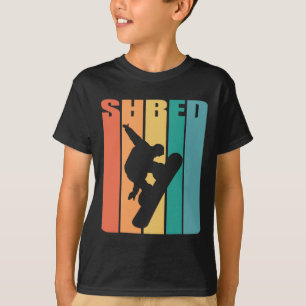 Aire de Snowboard de la camiseta de snowboard de e