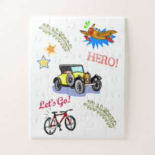 Aire para coches de bicicletas Hero Puzzles