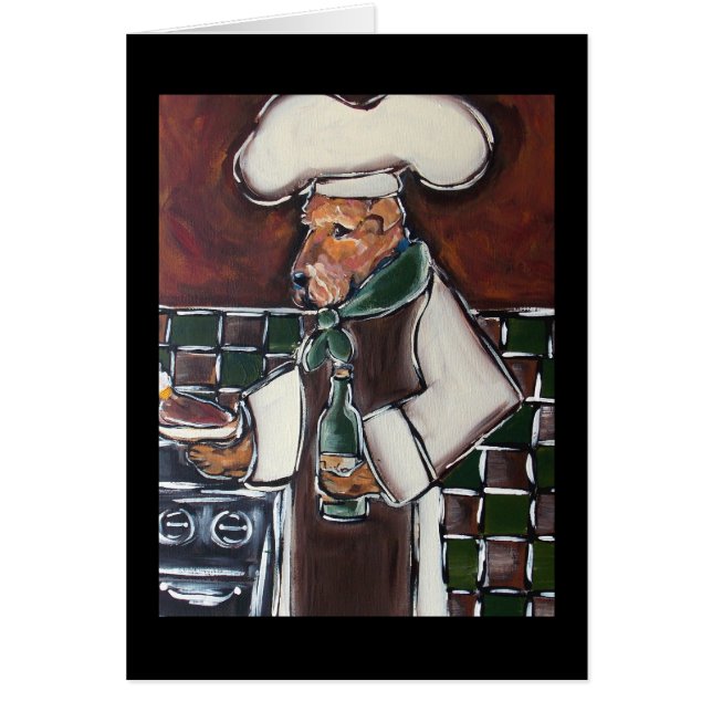 Airedale Chef (Frente)