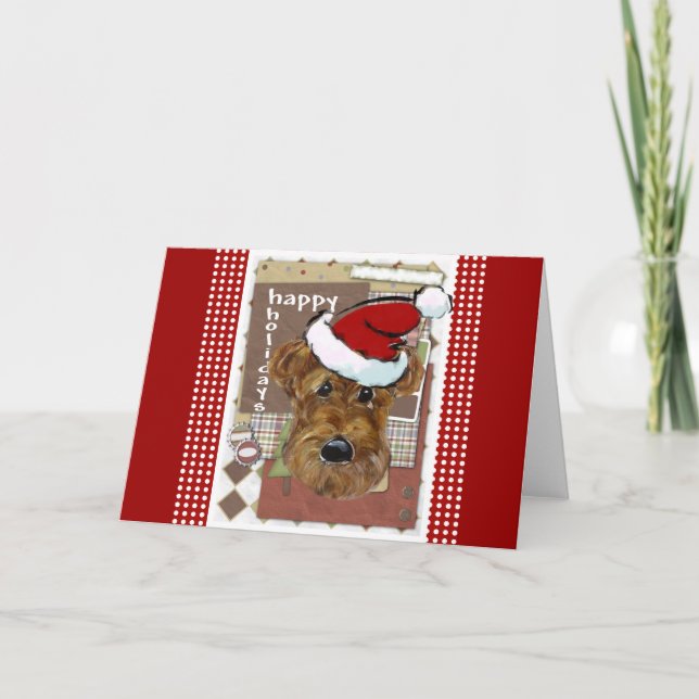 AIREDALE DE NAVIDAD (Anverso)