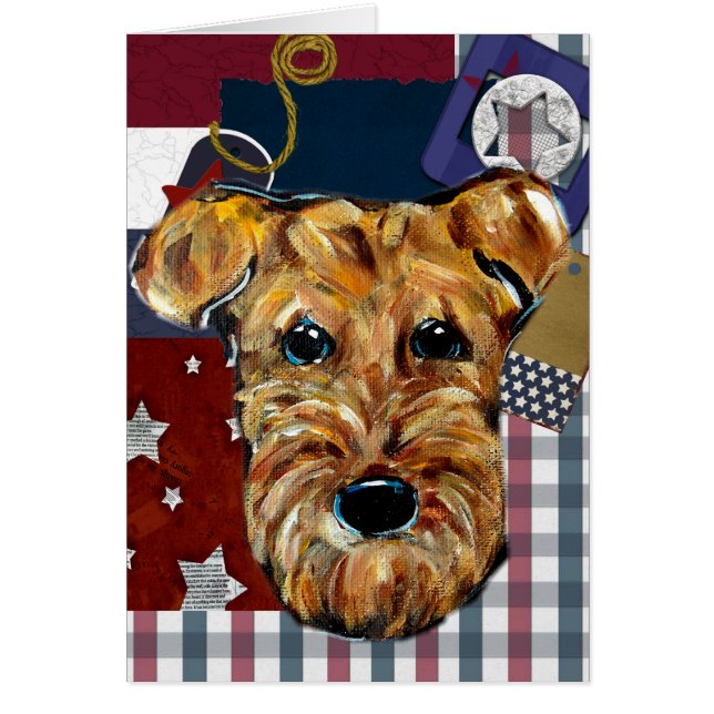 AIREDALE TERRIER (Frente)