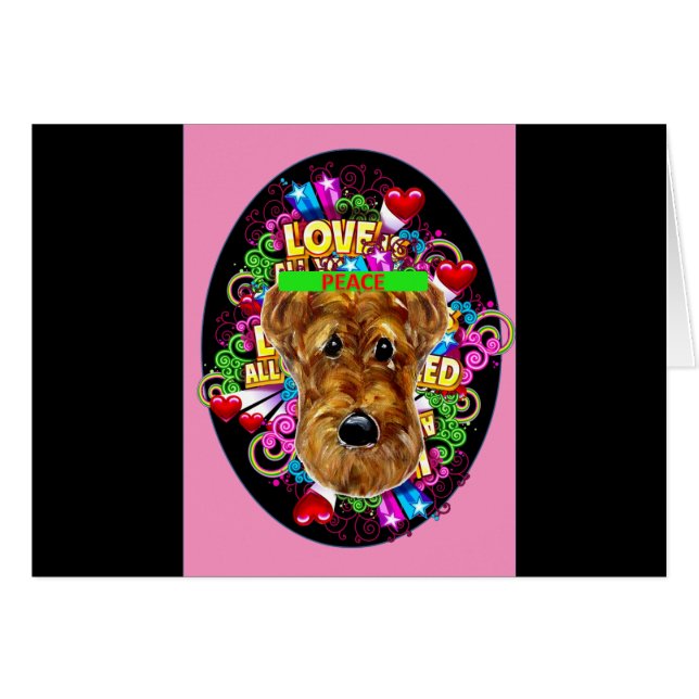 AIREDALE TERRIER (Anverso (Horizontal))