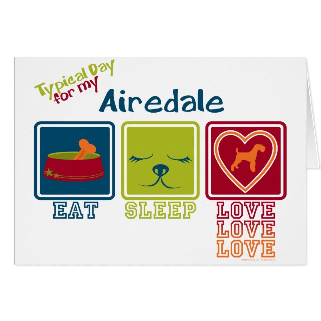 Airedale Terrier (Anverso (Horizontal))