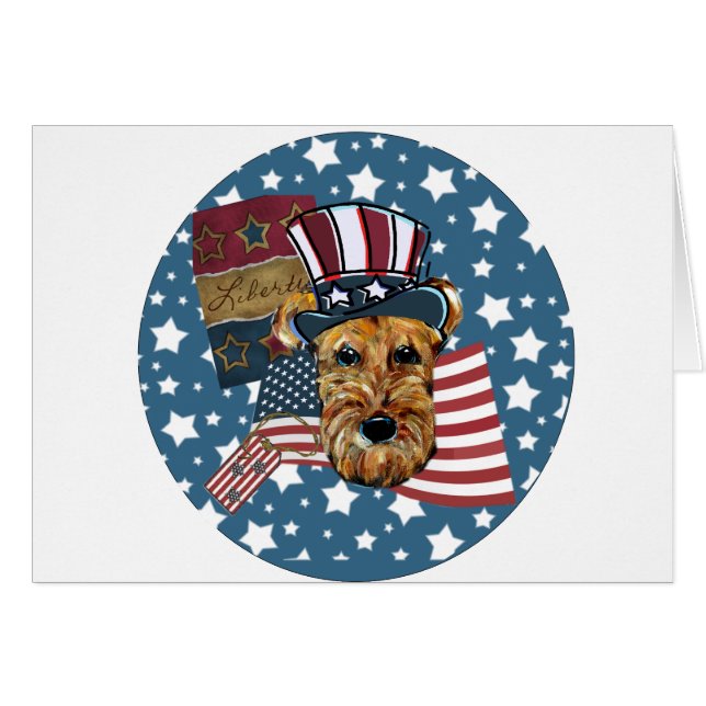 AIREDALE TERRIER (Anverso (Horizontal))