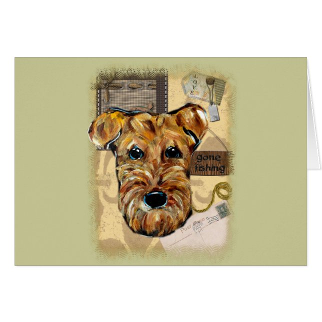 AIREDALE TERRIER (Anverso (Horizontal))