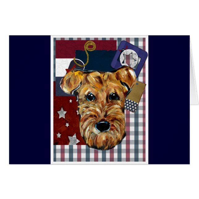AIREDALE TERRIER (Anverso (Horizontal))
