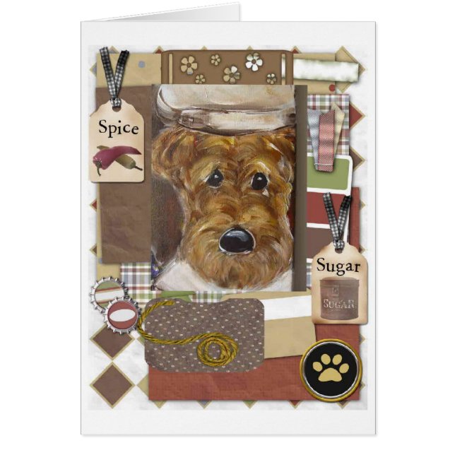 Airedale Terrier Chef (Frente)