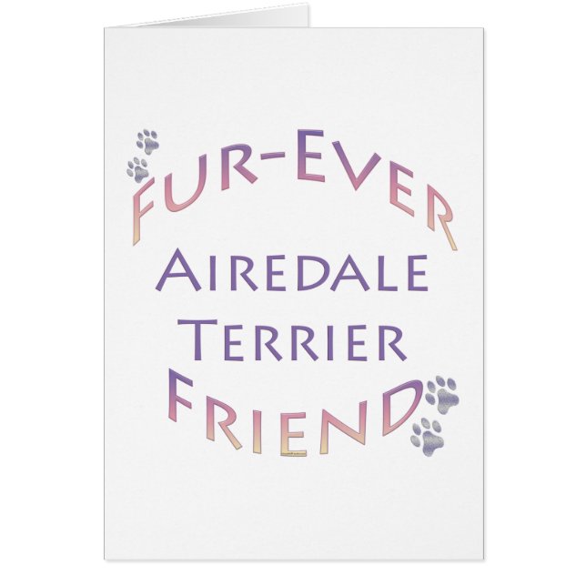 Airedale Terrier Furever (Frente)