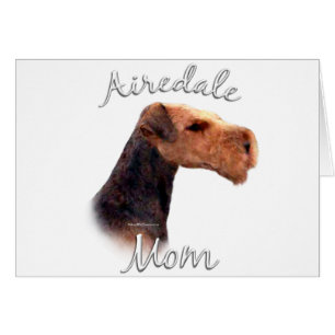 Airedale Terrier Mom 2