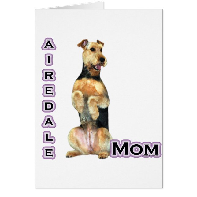 Airedale Terrier Mom 4 (Frente)