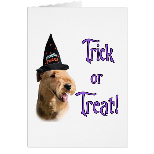 Airedale Terrier Trick (Frente)