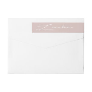 Airy Pastel Rubor Love Wraparound Boda