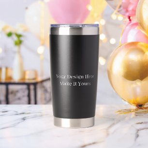 Aislada Botella de agua térmica personalizada de 20 oz