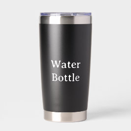 Aislada Crea tu propia botella de agua de 20 oz