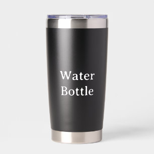 Aislada Crea tu propia botella de agua de 20 oz