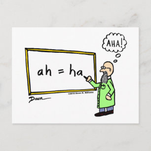 ¡Ajá! Postal personalizado