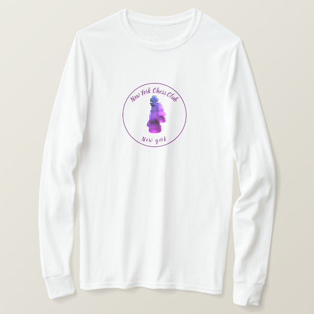 Ajedrez de camiseta (Anverso del diseño)