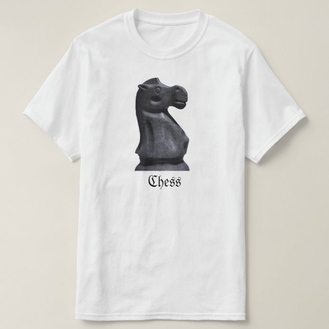 Ajedrez de camisetas para hombres (Diseño del anverso)