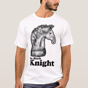 Ajedrez el Caballero Oscuro, camiseta blanca
