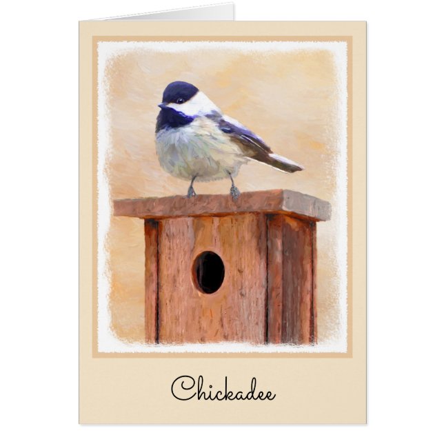 Ajedrez sobre pintura de aves original (Frente)