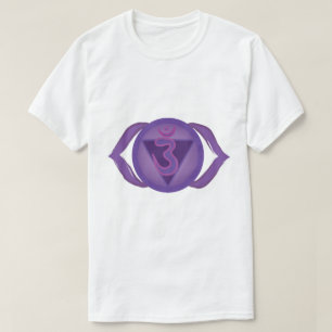 Ajna o la camiseta del tercer ojo de chakra mascul