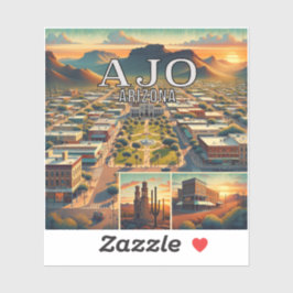 Ajo Arizona 3 pulgadas Pegatina de vinilo