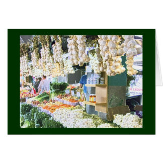 Ajo en el mercado Jean Talon