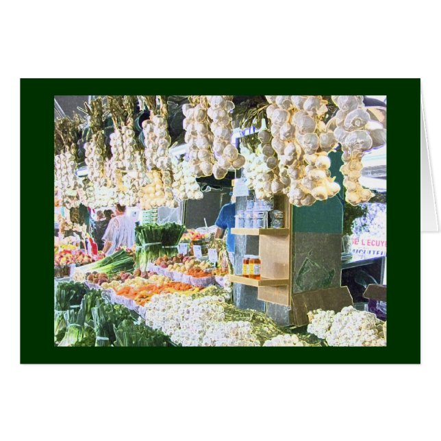 Ajo en el mercado Jean Talon (Anverso (Horizontal))