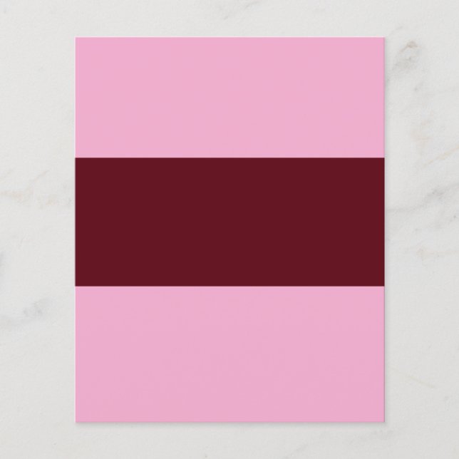 AJUSTABLE Pink & Brown Flyer (Frente)