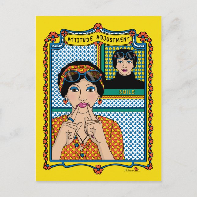 Ajuste de actitud_B_ postal (Anverso)