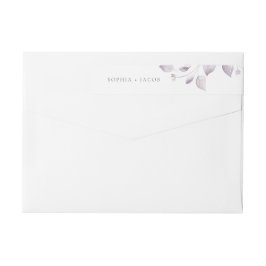 Ajuste de follaje de ensueño alrededor de la etiqu