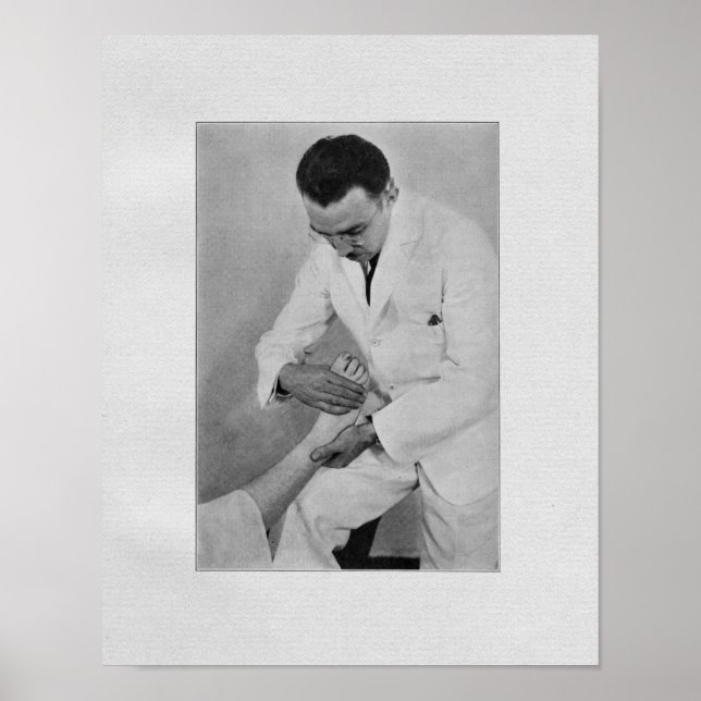 Ajuste de la extremidad quiropráctica Impresión de (Frente)