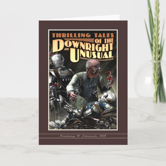 Ajuste de la tarjeta de felicitación por terrorism (Anverso)