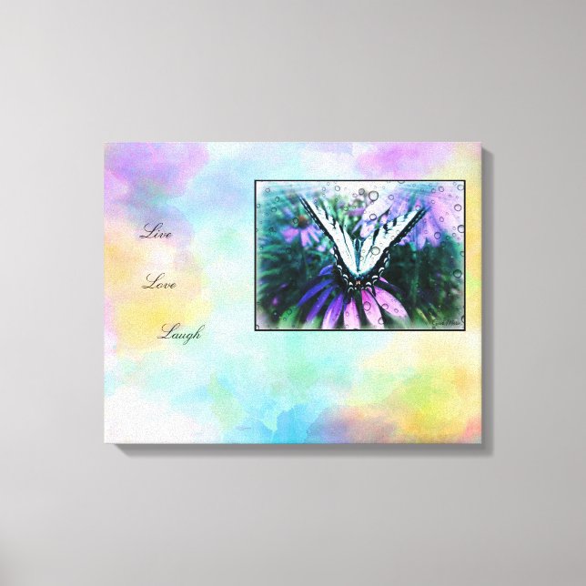 Ajuste de lienzo de color de agua (Anverso)