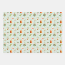 Ajuste de regalo de crecimiento local Papel de aju