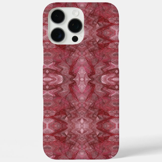 Ajustes fractales rojos para todos los fundas (Reverso )